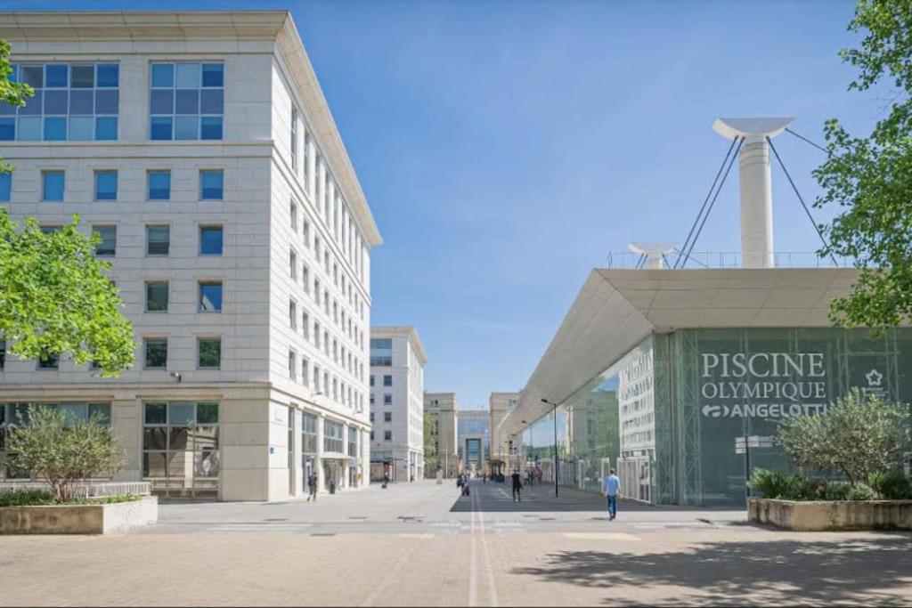L'Horizon, T3, Terrasse, Pkg, Quartier Antigone Apartment Montpellier Ngoại thất bức ảnh
